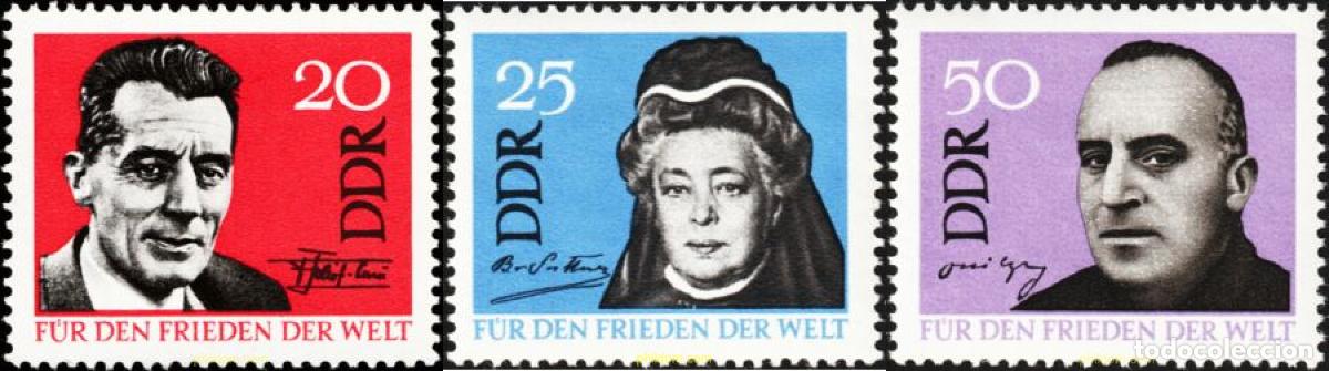 Sellos: 150602 MNH ALEMANIA DEMOCRATICA 1964 POR LA PAZ MUNDIAL