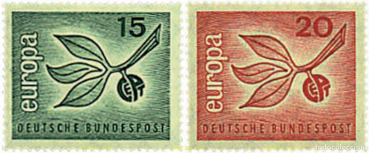 Sellos: 62093 MNH ALEMANIA FEDERAL 1965 EUROPA CEPT. ESPIGA EUROPA