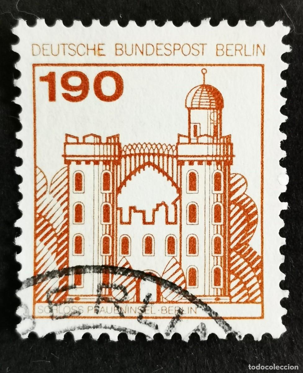 Sellos: Sello Alemania Berl&iacute;n 1977, Castillo de Pfaueninsel, Berl&iacute;n, 190 Pf. Michel: DE-BE 539AI
