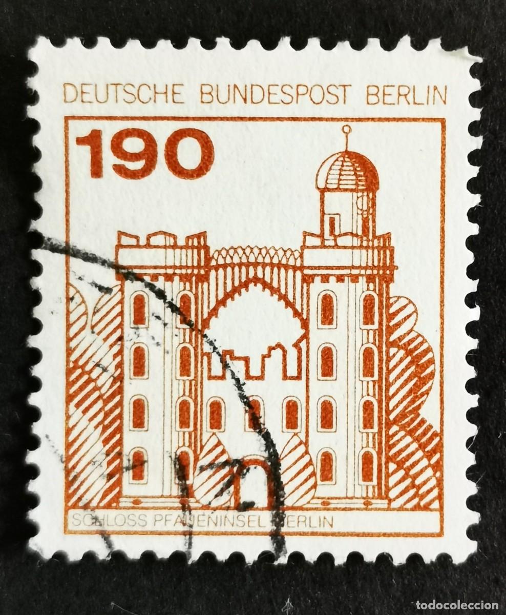 Sellos: Sello Alemania Berl&iacute;n 1977, Castillo de Pfaueninsel, Berl&iacute;n, 190 Pf. Michel: DE-BE 539AI