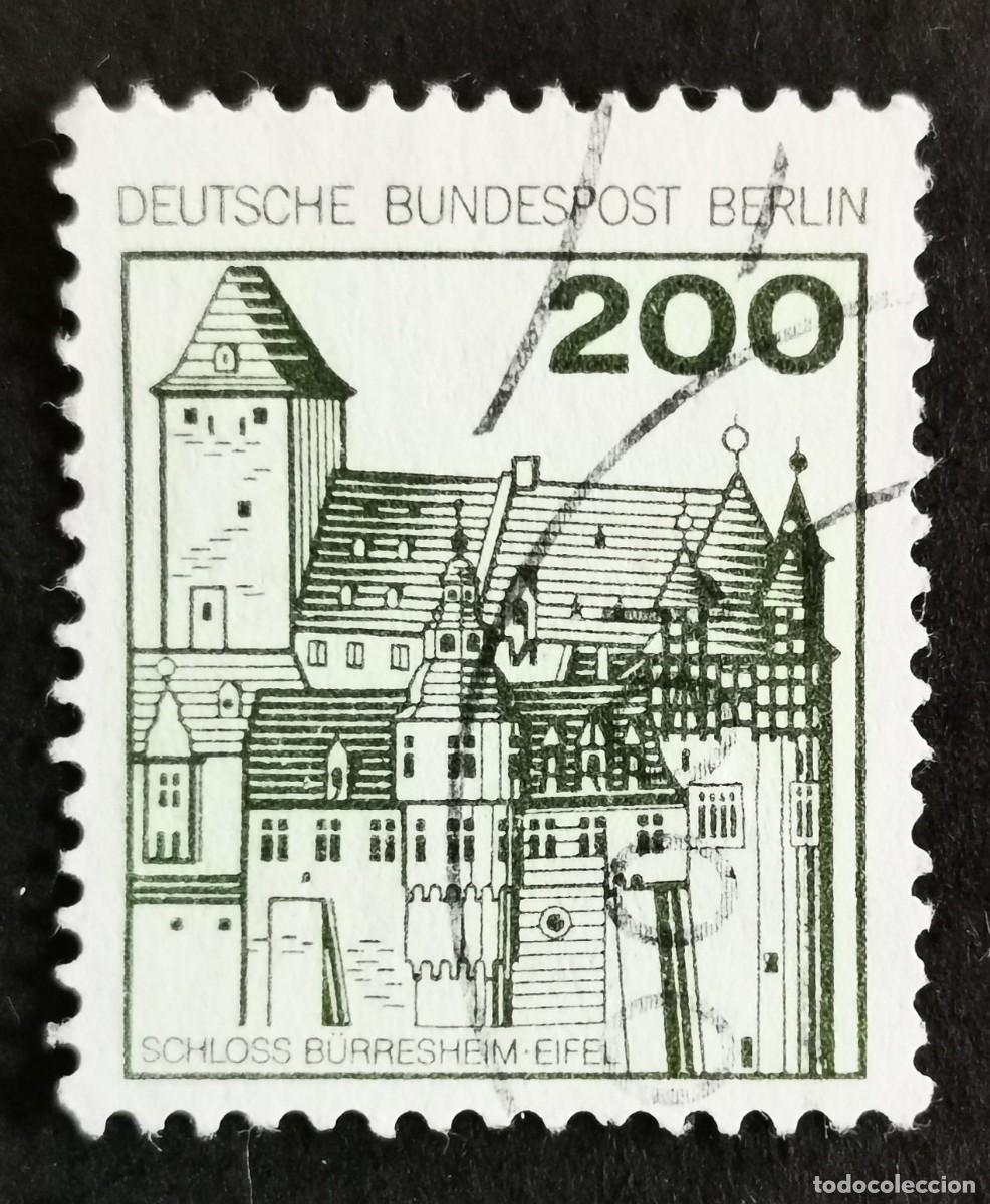 Sellos: Sello Alemania Berl&iacute;n 1977, Castillo de B&uuml;rresheim, 200 Pf. Michel: DE-BE 540AI