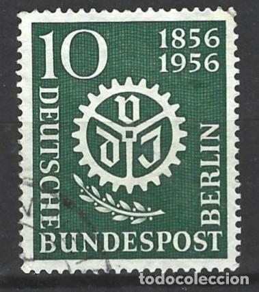 Sellos: ALEMANIA - BERLIN - 1956: 100 A&Ntilde;OS DE LA ASOCIACI&Oacute;N DE INGENIEROS ALEMANES - USADO