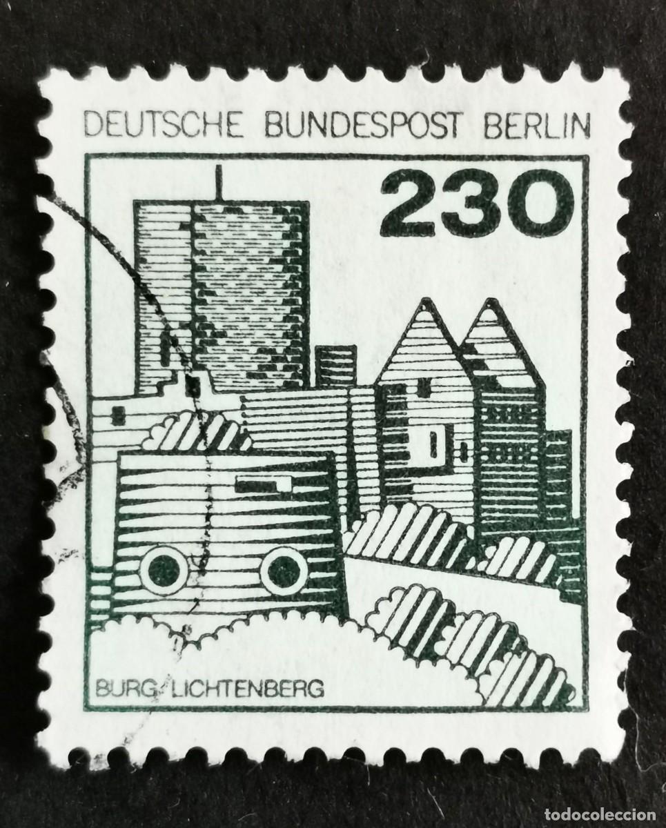 Sellos: Sello Alemania Berl&iacute;n 1978, Castillo de Lichtenberg, 230 Pf. Michel: DE-BE 590
