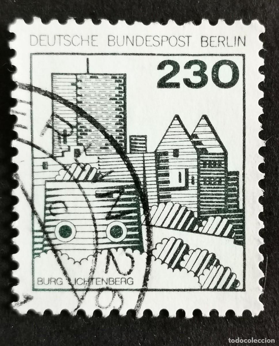Sellos: Sello Alemania Berl&iacute;n 1978, Castillo de Lichtenberg, 230 Pf. Michel: DE-BE 590