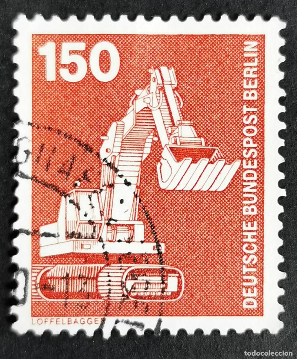 Sellos: Sello Alemania Berl&iacute;n 1979, Industria: Pala mec&aacute;nica , 150 Pf. Michel: DE-BE 584