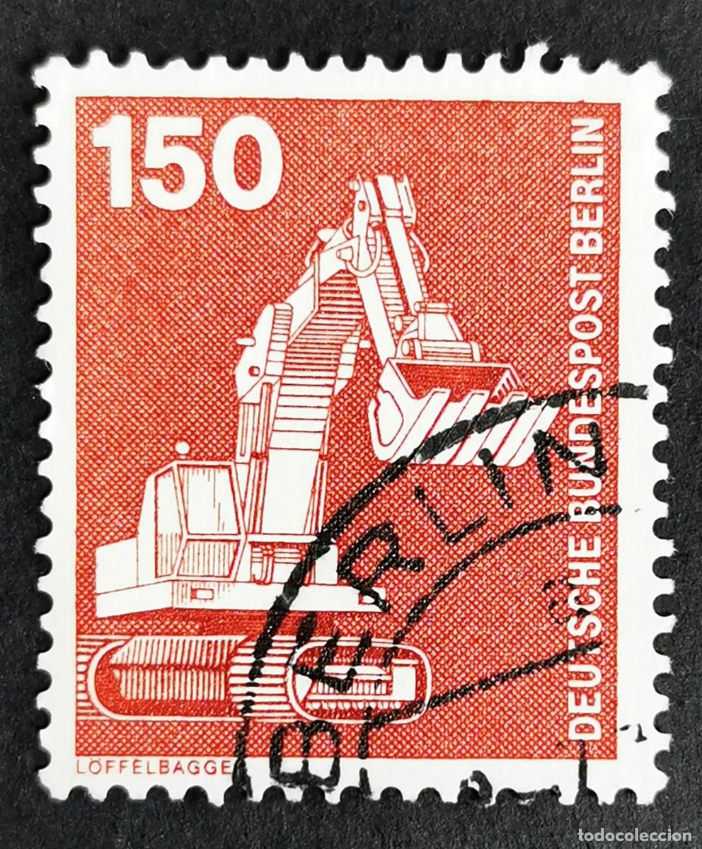 Sellos: Sello Alemania Berl&iacute;n 1979, Industria: Pala mec&aacute;nica , 150 Pf. Michel: DE-BE 584
