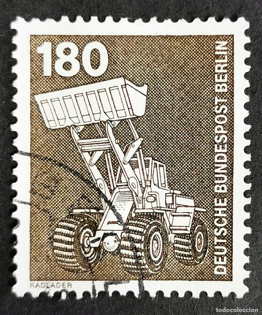 Sellos: Sello Alemania Berl&iacute;n 1979, Industria: Cargador , 180 Pf. Michel: DE-BE 585
