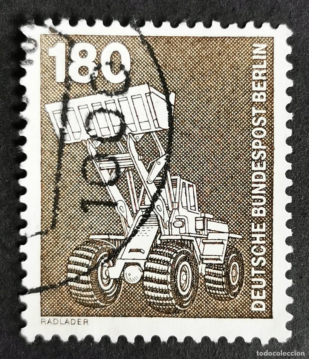Sellos: Sello Alemania Berl&iacute;n 1979, Industria: Cargador , 180 Pf. Michel: DE-BE 585