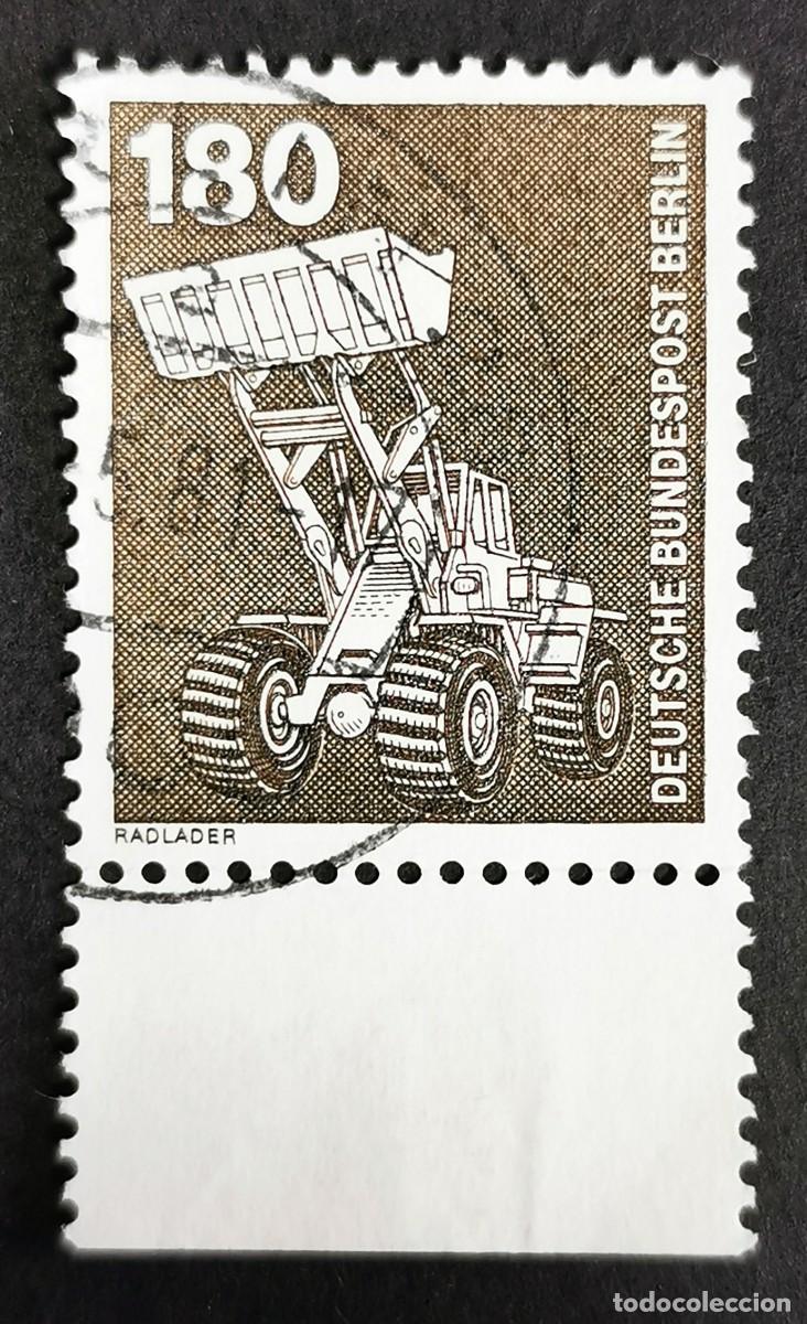 Sellos: Sello Alemania Berl&iacute;n 1979, Industria: Cargador , 180 Pf. Michel: DE-BE 585
