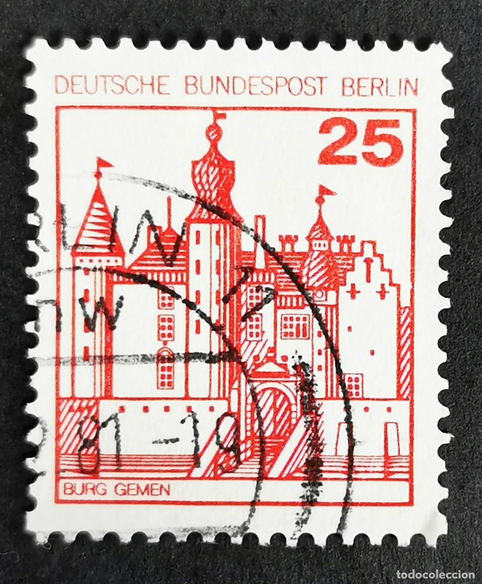 Sellos: Sello Alemania Berl&iacute;n 1979, ICastillo de Gemen, 25 Pf. Michel: DE-BE 587