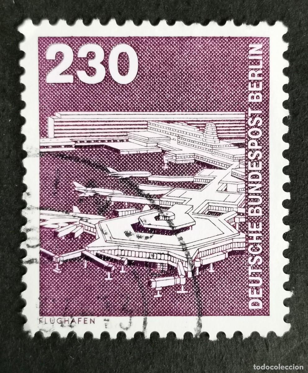 Sellos: Sello Alemania Berl&iacute;n 1979, Industria: Aeropuerto de Frankfurt, 230 Pf. Michel: DE-BE 586