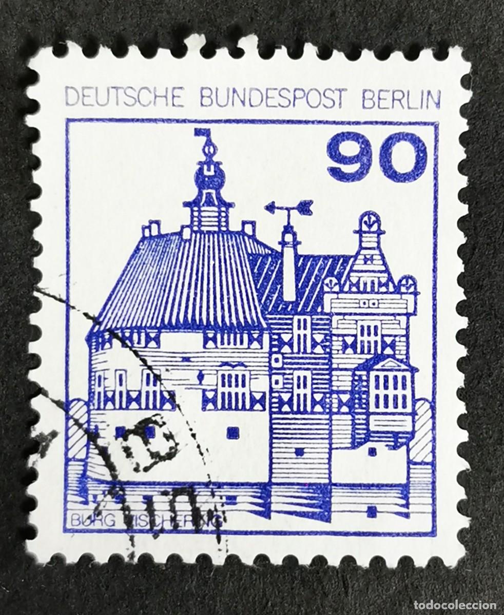 Sellos: Sello Alemania Berl&iacute;n 1979, Castillo rodeado de fosos de Vischering, 90 Pf. Michel: DE-BE 588