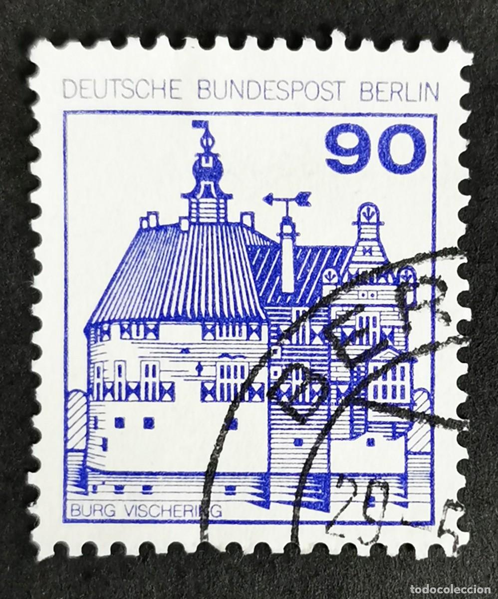 Sellos: Sello Alemania Berl&iacute;n 1979, Castillo rodeado de fosos de Vischering, 90 Pf. Michel: DE-BE 588
