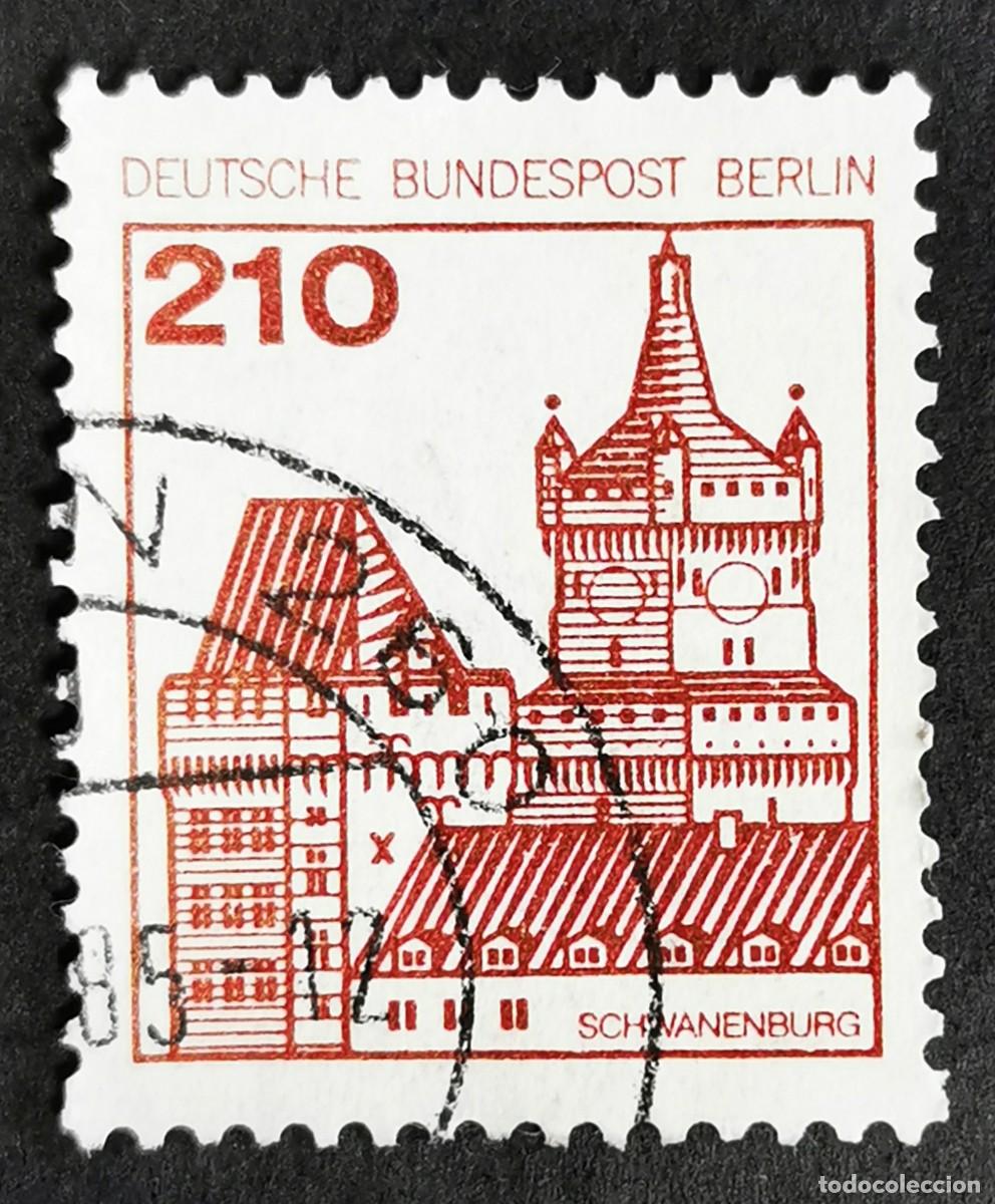Sellos: Sello Alemania Berl&iacute;n 1979, Castillo de Schwanenburg, Kleve, 210 Pf. Michel: DE-BE 589
