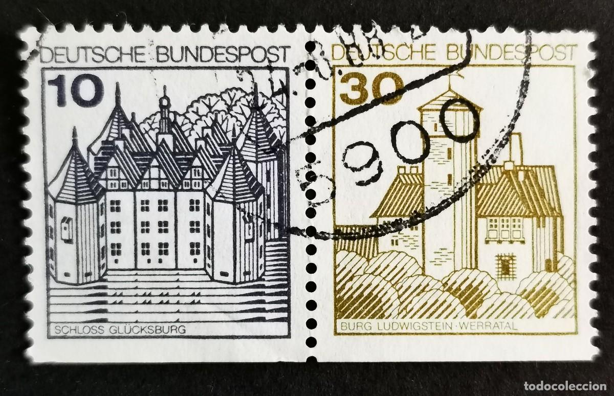 Sellos: Sello Alemania Berl&iacute;n 1980, Gl&uuml;cksburg/Ludwigstein, 40 Pf. Michel: DE-BE W68