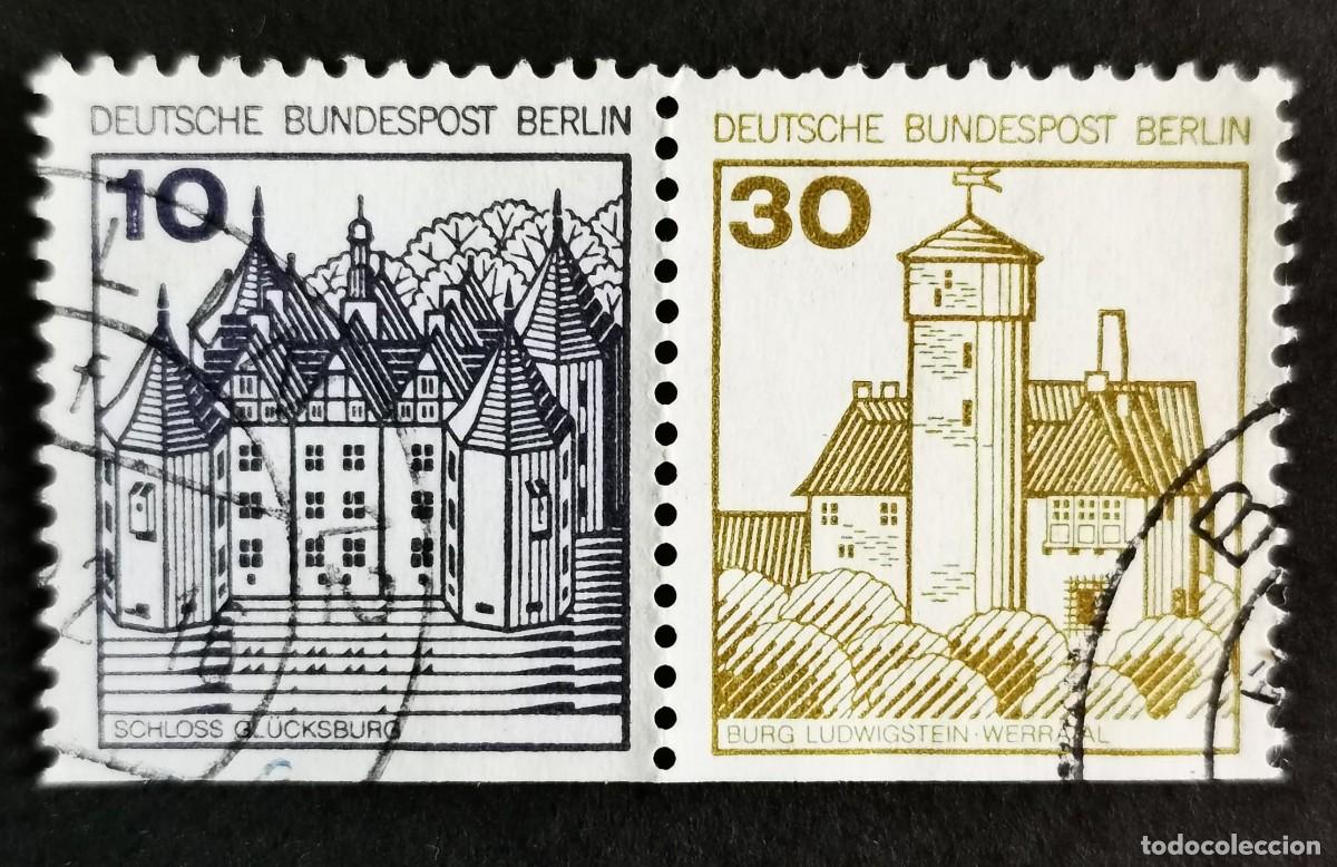 Sellos: Sello Alemania Berl&iacute;n 1980, Gl&uuml;cksburg/Ludwigstein, 40 Pf. Michel: DE-BE W68