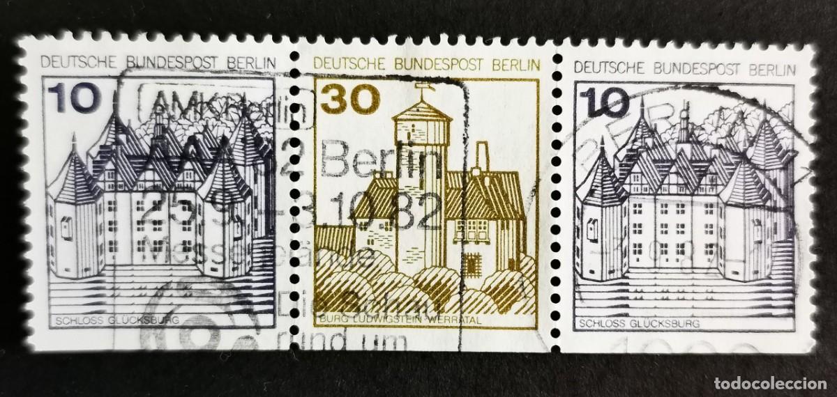 Sellos: Sello Alemania Berl&iacute;n 1980, Gl&uuml;cksburg/Ludwigstein, 40 Pf. Michel: DE-BE W70