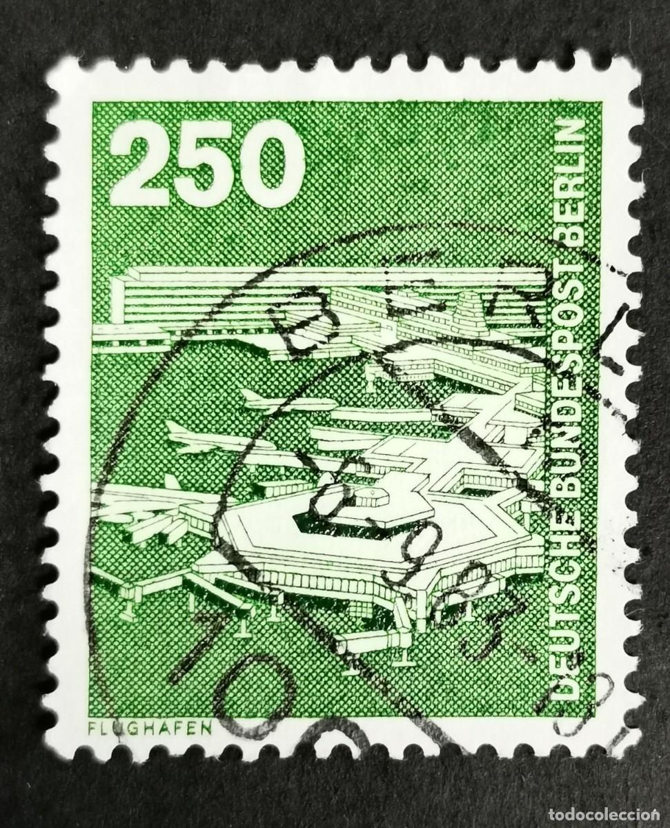 Sellos: Sello Alemania Berl&iacute;n 1982, Industria: Aeropuerto de Frankfurt, 250 Pf. Michel: DE-BE 671