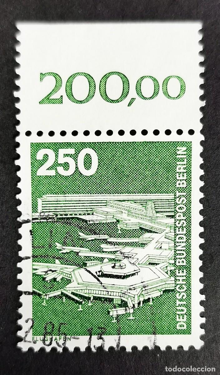 Sellos: Sello Alemania Berl&iacute;n 1982, Industria: Aeropuerto de Frankfurt, 250 Pf. Michel: DE-BE 671