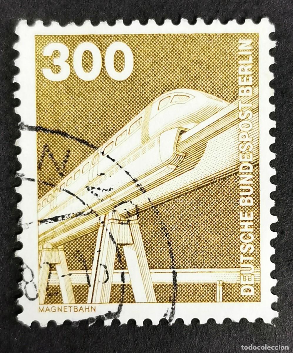Sellos: Sello Alemania Berl&iacute;n 1982, Industria: Maglev, 300 Pf. Michel: DE-BE 672