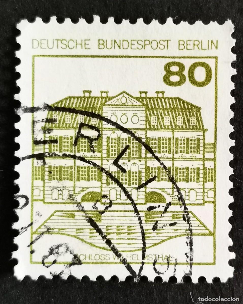Sellos: Sello Alemania Berl&iacute;n 1982, Wilhelmsthal, 80Pf. Michel: DE-BE 674A