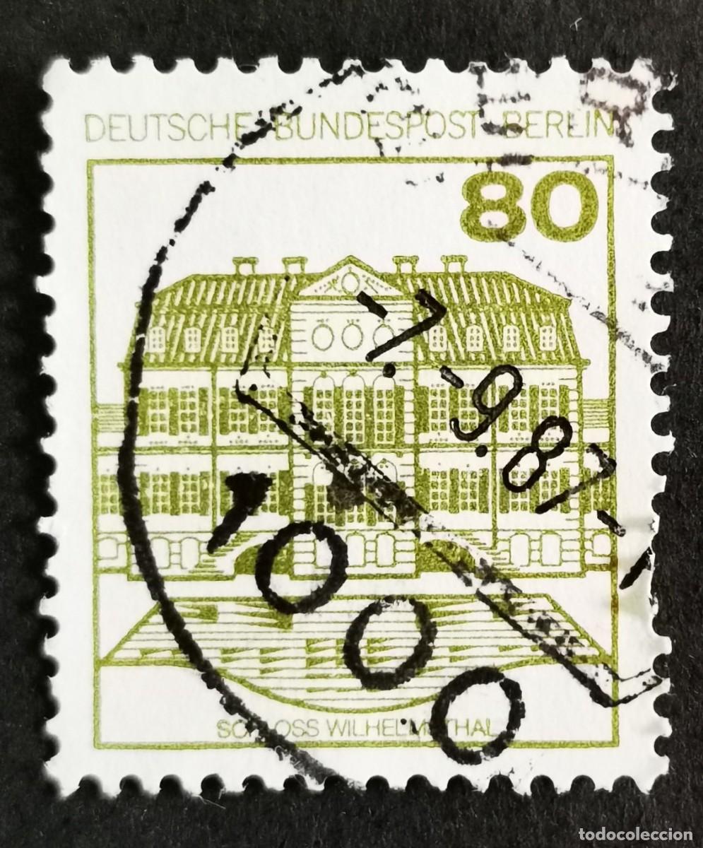 Sellos: Sello Alemania Berl&iacute;n 1982, Wilhelmsthal, 80Pf. Michel: DE-BE 674A