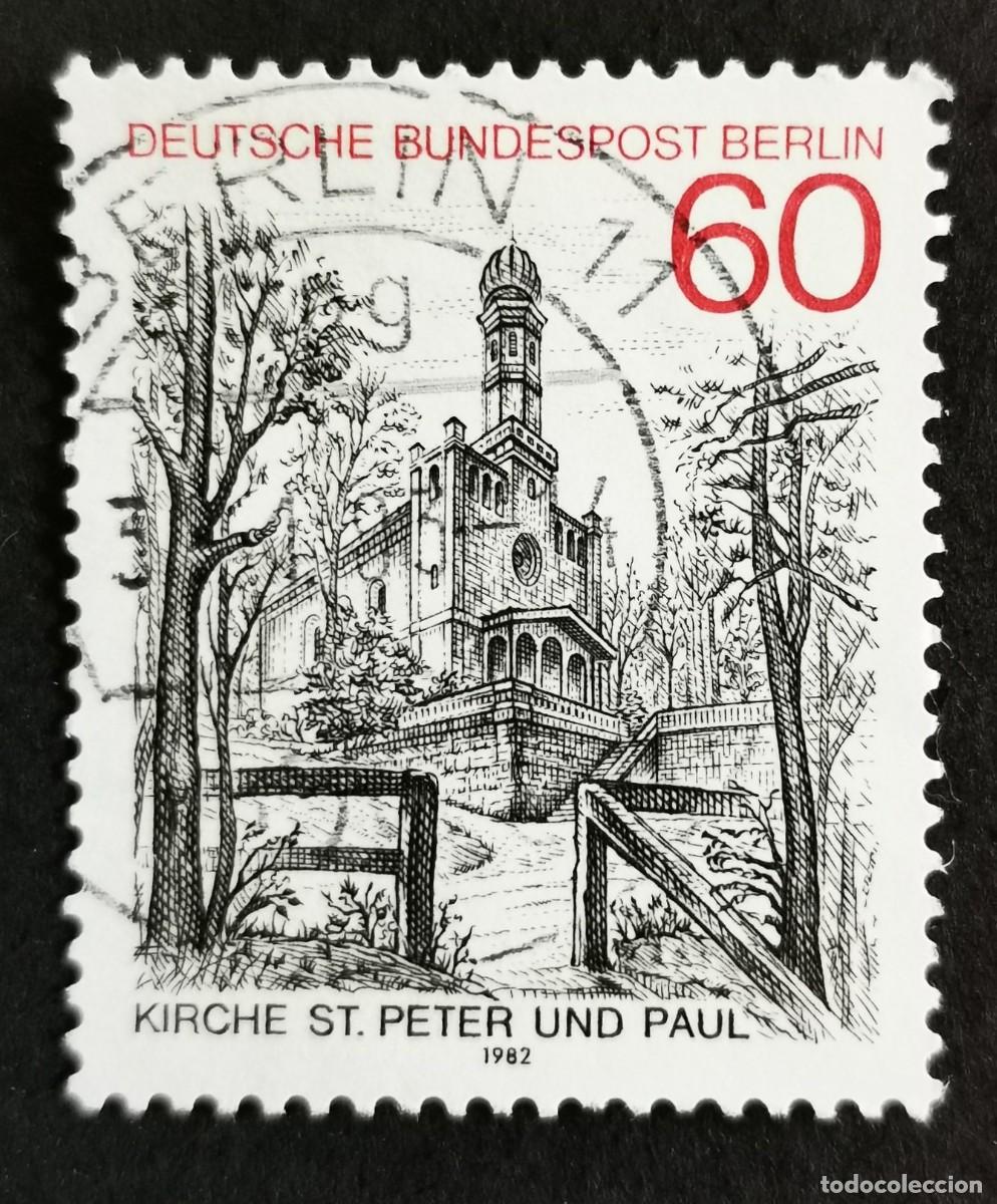 Sellos: Sello Alemania Berl&iacute;n 1982, Iglesia de San Pedro y San Pablo, 60 Pf. Michel: DE-BE 686