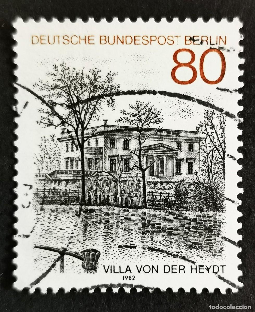 Sellos: Sello Alemania Berl&iacute;n 1982, Villa von der Heydt, 80 Pf. Michel: DE-BE 687