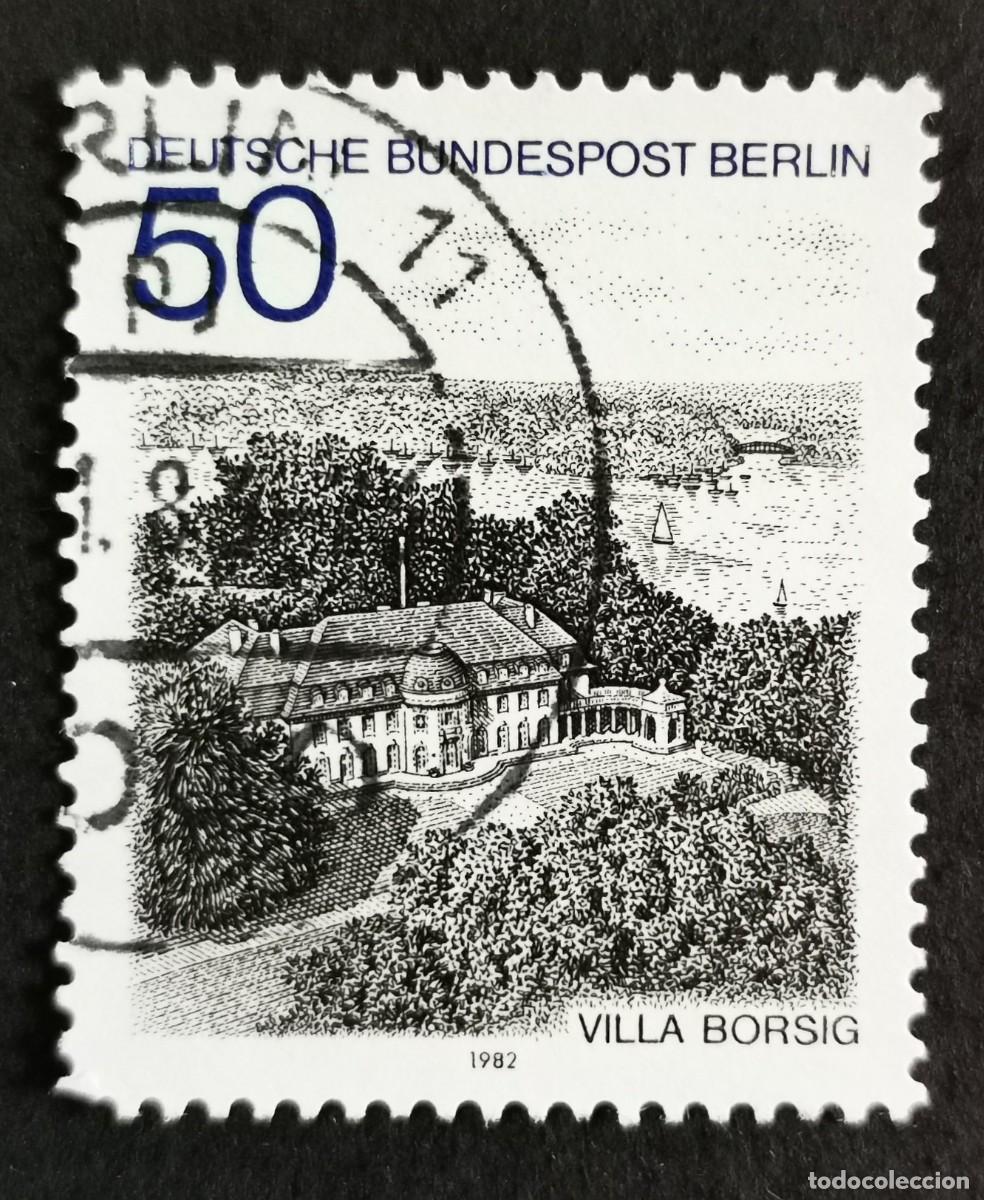 Sellos: Sello Alemania Berl&iacute;n 1982, Villa Borsig, 50 Pf. Michel: DE-BE 685