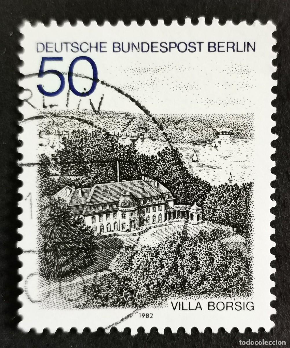 Sellos: Sello Alemania Berl&iacute;n 1982, Villa Borsig, 50 Pf. Michel: DE-BE 685