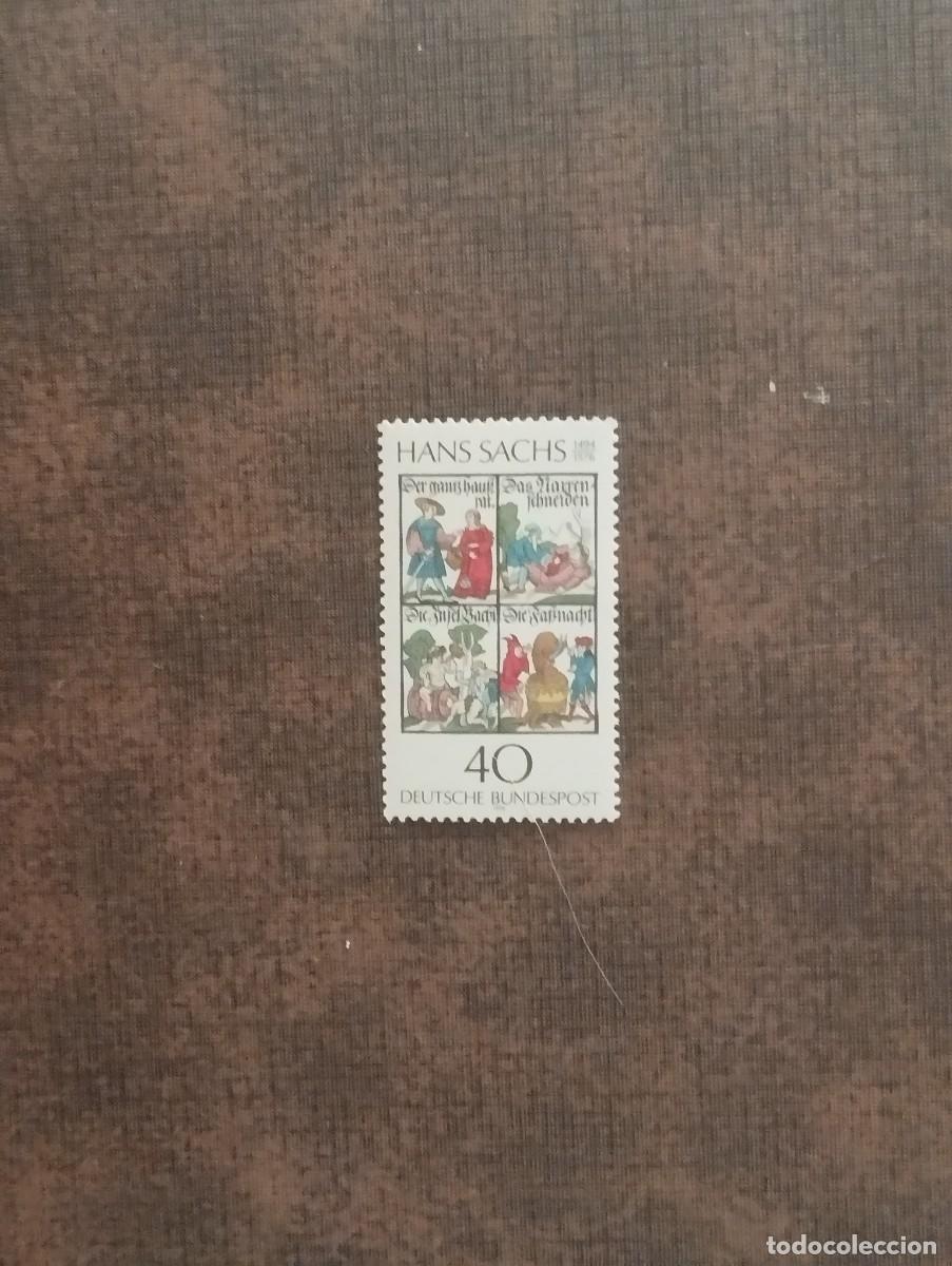 Sellos: 16.08/ Alemania Federal.1976. 40pf. Serie completa en nuevo