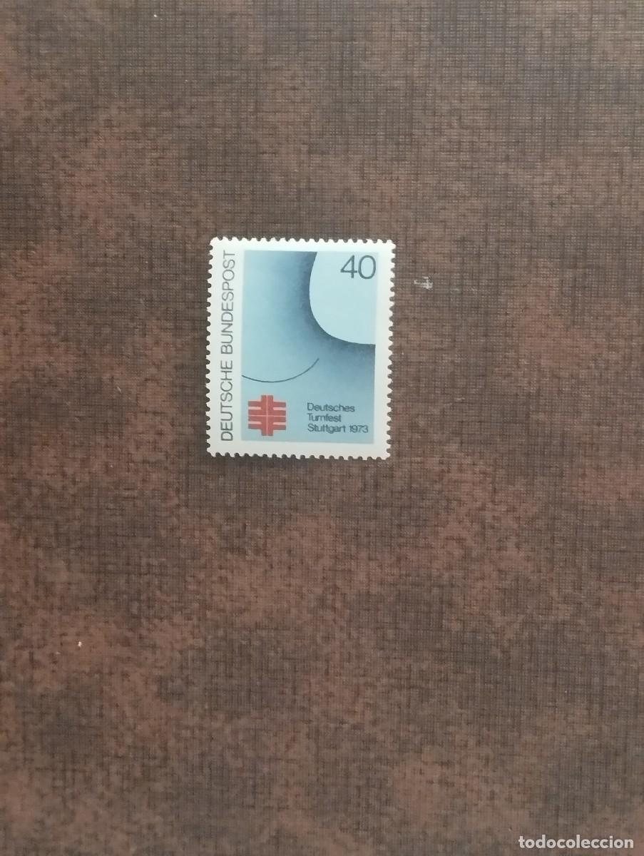 Sellos: 16.08/ Alemania Federal.1973. 40 pf. Serie completa en nuevo