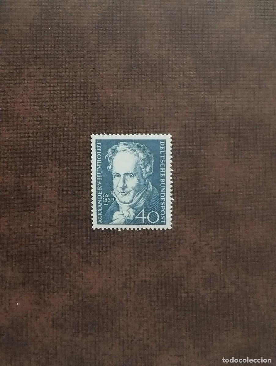 Sellos: 16.08/ Alemania Federal.1959. 40 pf. Serie completa en nuevo