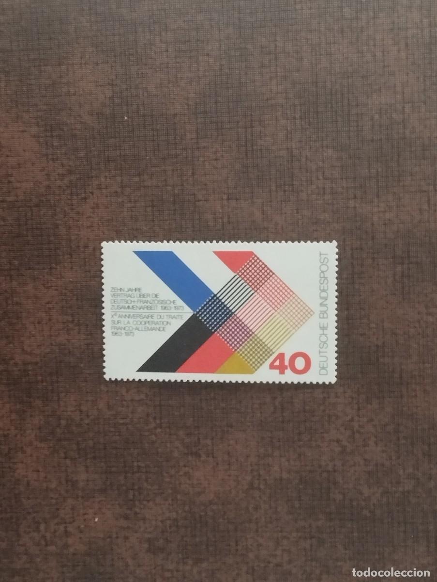 Sellos: 16.08/ Alemania Federal.1973. 40 pf. Serie completa en nuevo