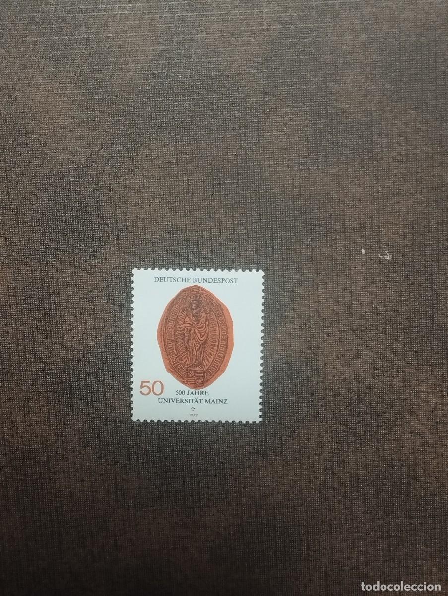 Sellos: 16.08/ Alemania Federal.1977.50pf. Serie completa en nuevo