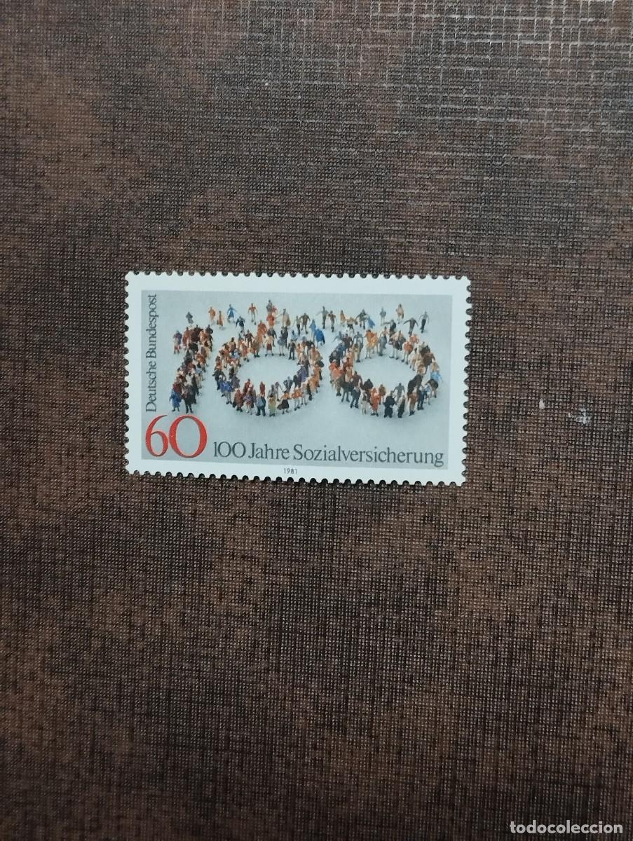 Sellos: 16.08/ Alemania Federal.1981. 60pf. Serie completa en nuevo