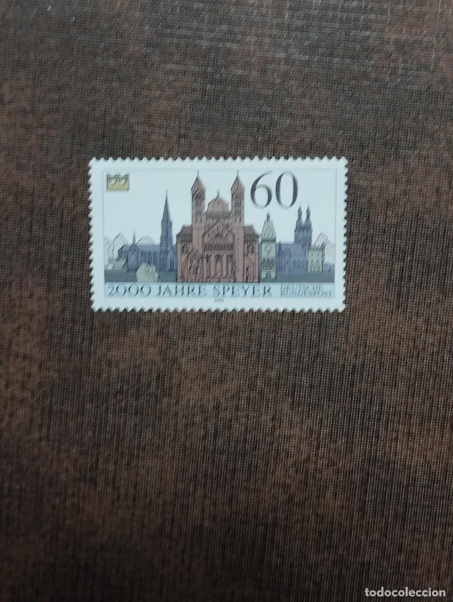 Sellos: 16.08/ Alemania Federal.1990. 60pf. Serie completa en nuevo