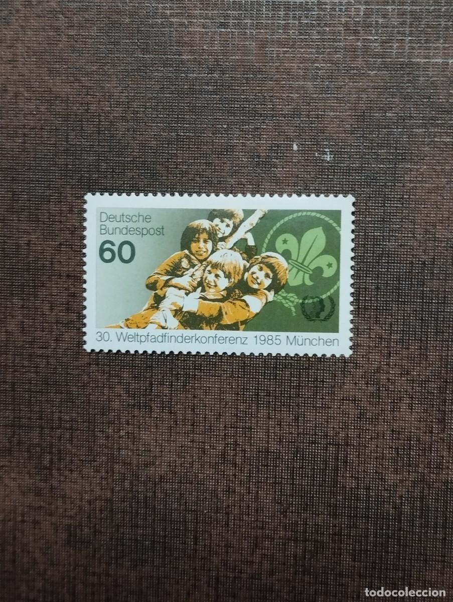 Sellos: 16.08/ Alemania Federal.1985. 60pf. Serie completa en nuevo
