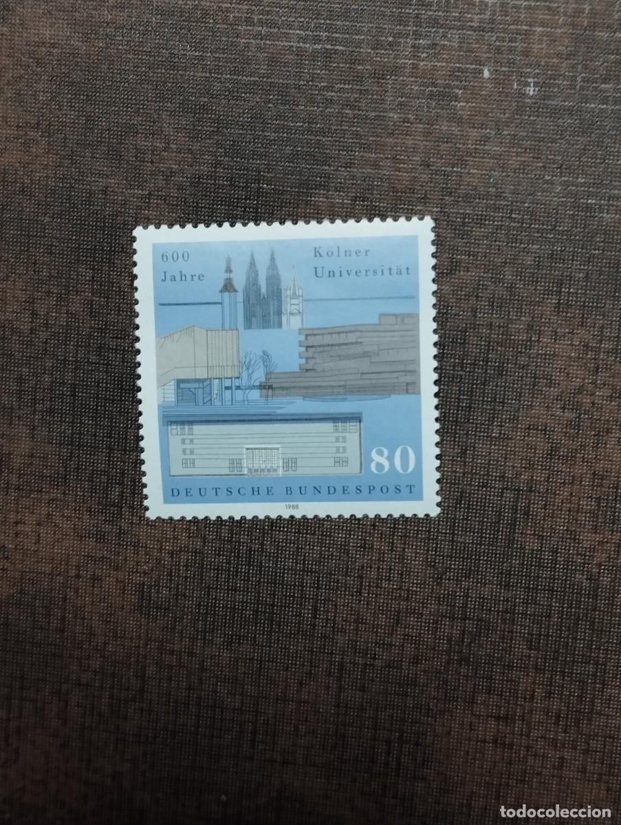 Sellos: 17.08/ Alemania Federal. 1988. 80pf. Serie completa en nuevo