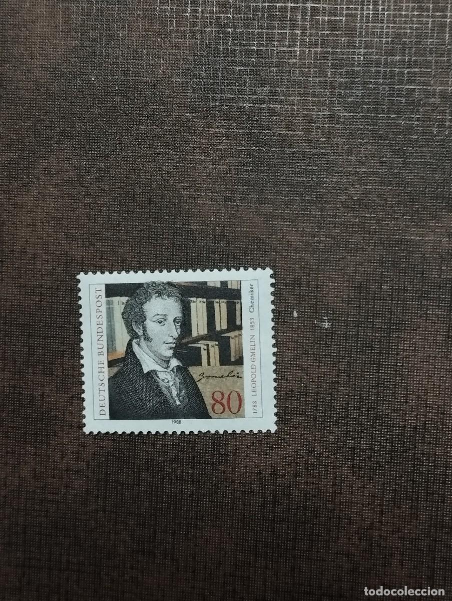 Sellos: 17.08/ Alemania Federal.1988. 80pf. Serie completa en nuevo