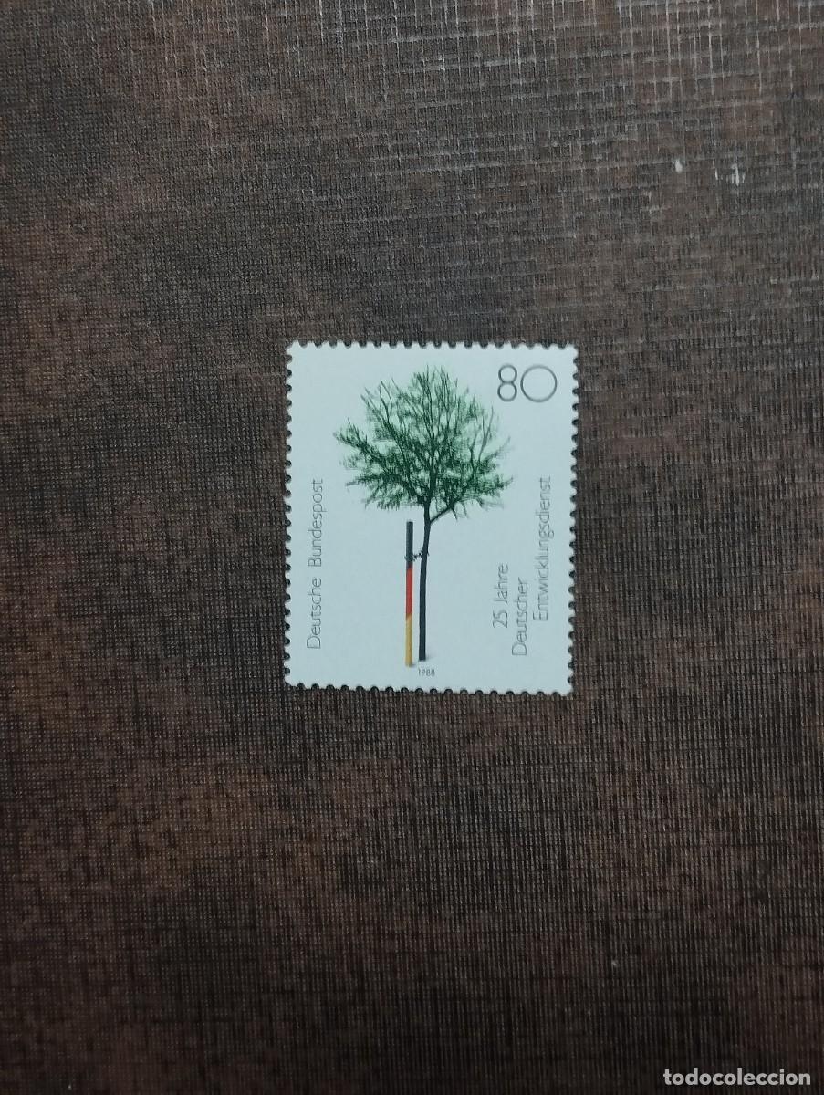 Sellos: 17.08/ Alemania Federal.1988. 80pf. Serie completa en nuevo