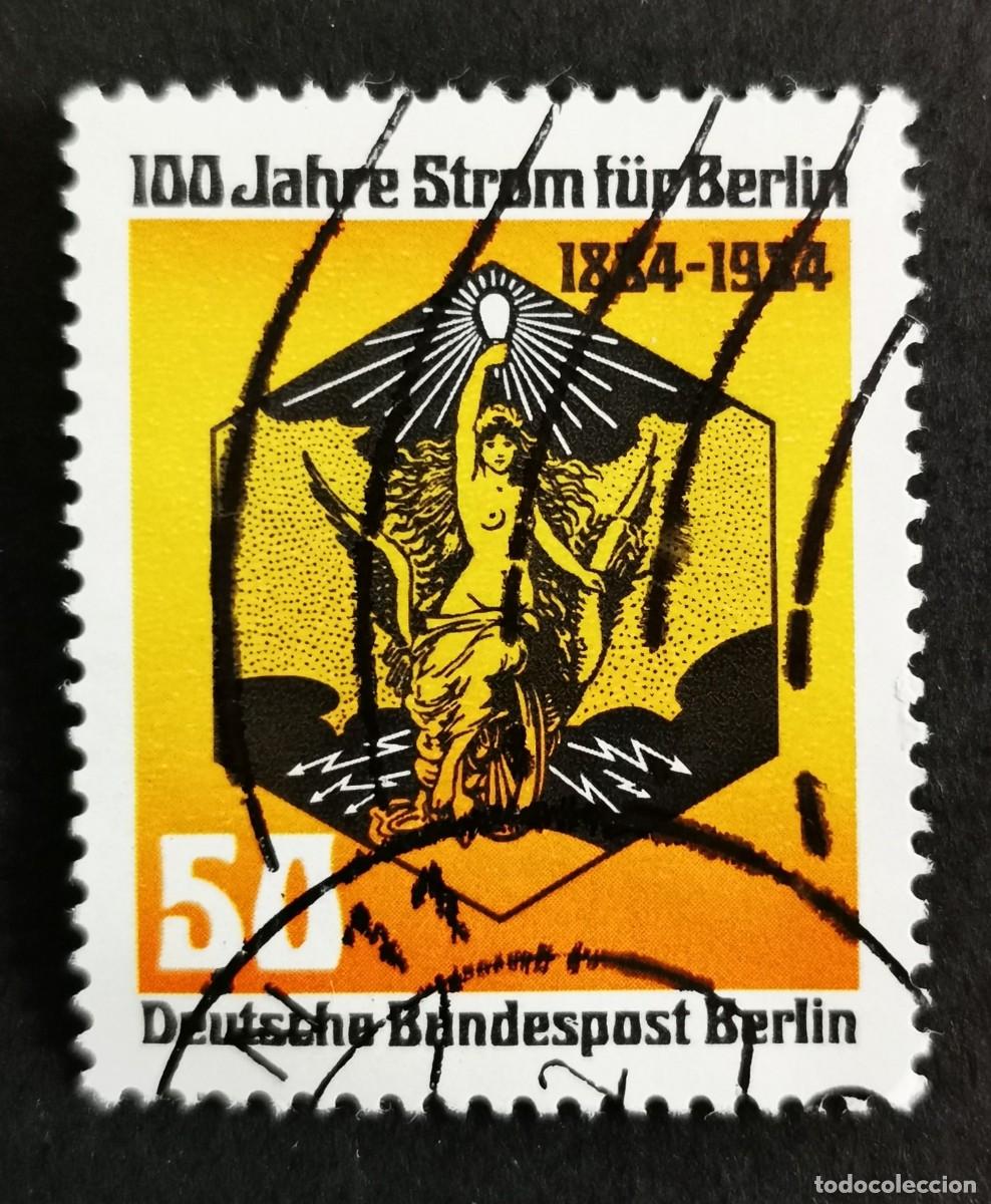 Sellos: Sello Alemania Berl&iacute;n 1984, Alegor&iacute;a de Karl Ludwig S&uuml;tterlin, 50 Pf. Michel: DE-BE 720