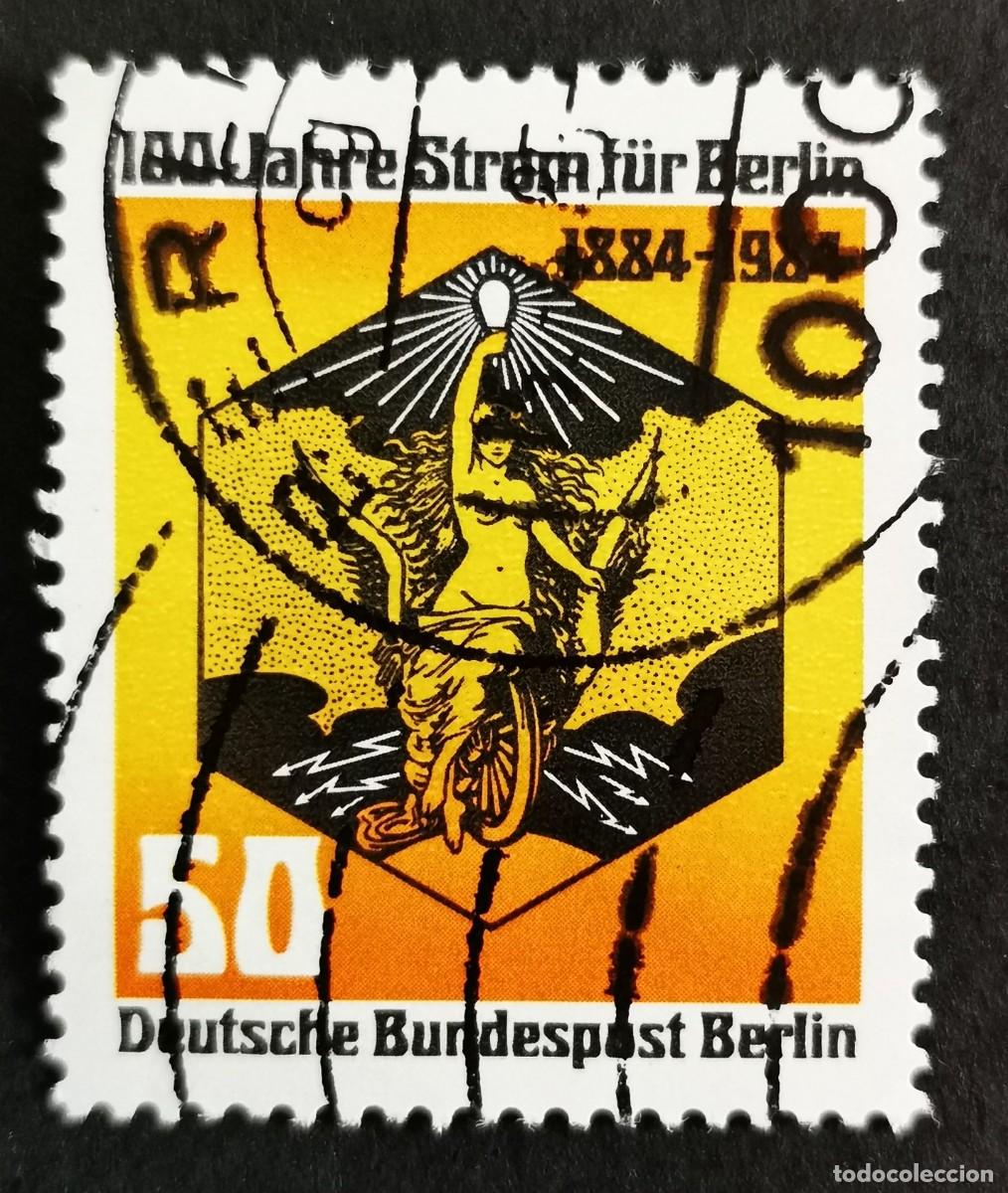 Sellos: Sello Alemania Berl&iacute;n 1984, Alegor&iacute;a de Karl Ludwig S&uuml;tterlin, 50 Pf. Michel: DE-BE 720