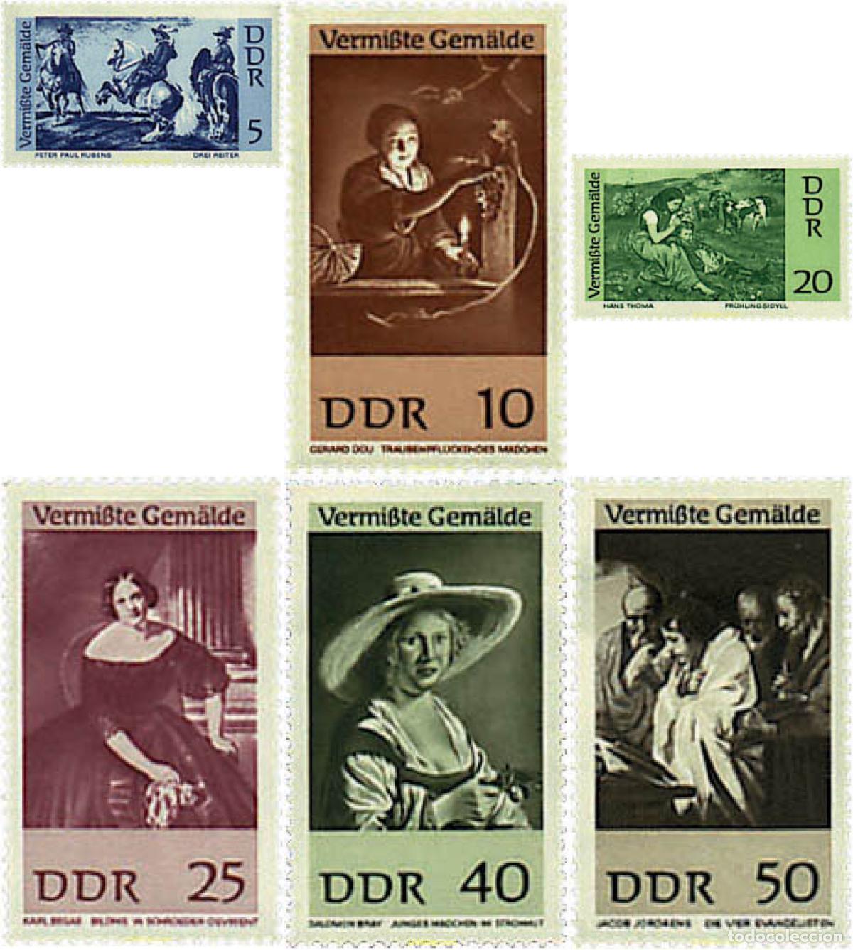 Sellos: 64522 MNH ALEMANIA DEMOCRATICA 1967 PINTURA