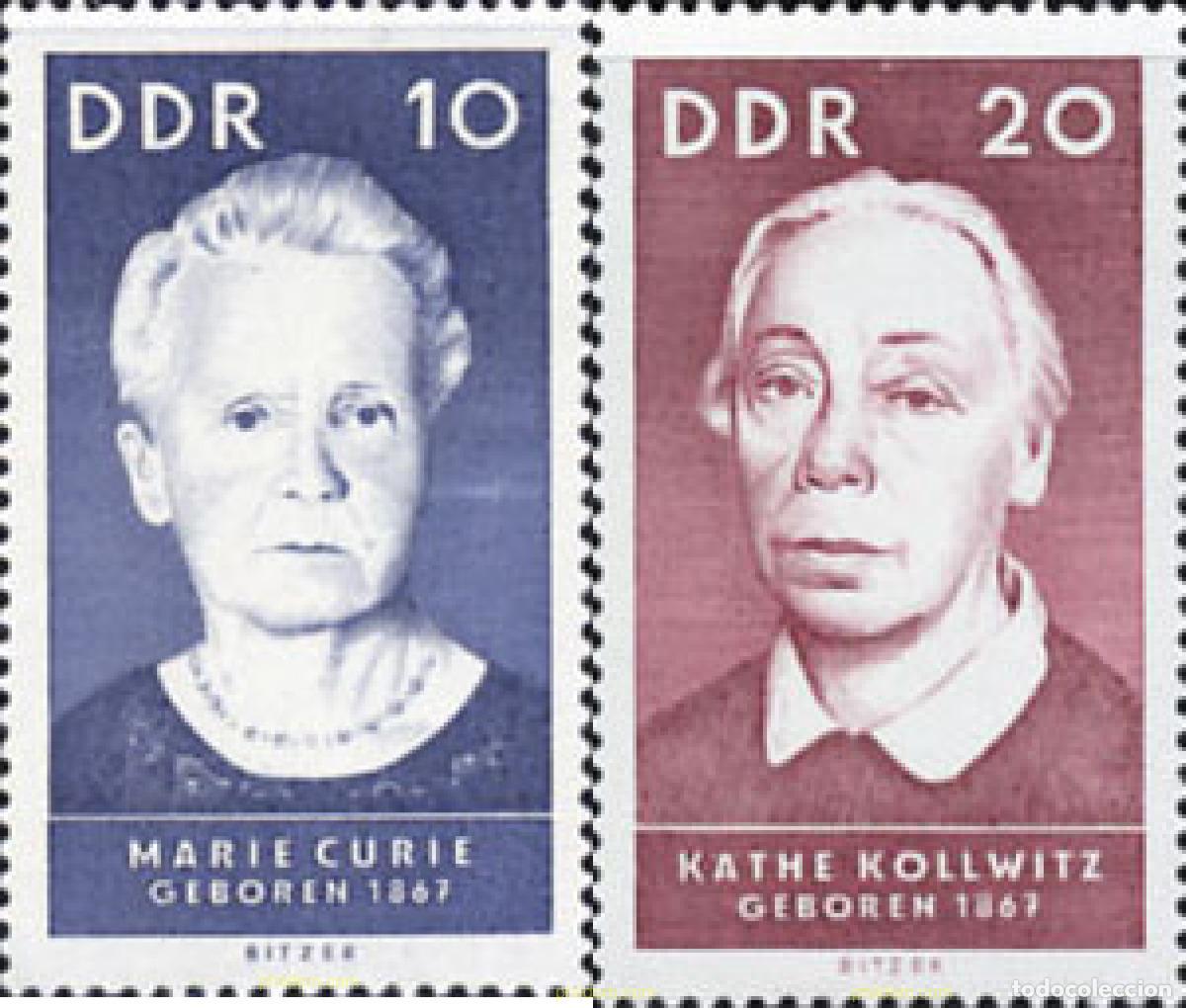 Sellos: 793376 MNH ALEMANIA DEMOCRATICA 1967 PERSONALIDADES