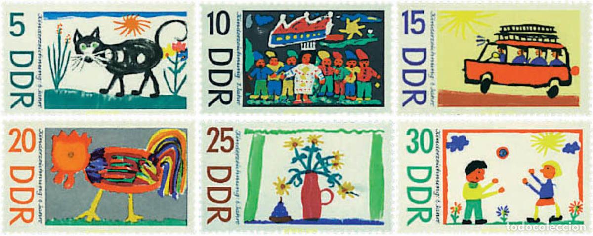 Sellos: 64525 MNH ALEMANIA DEMOCRATICA 1967 DIA INTERNACIONAL DEL NI&Ntilde;O