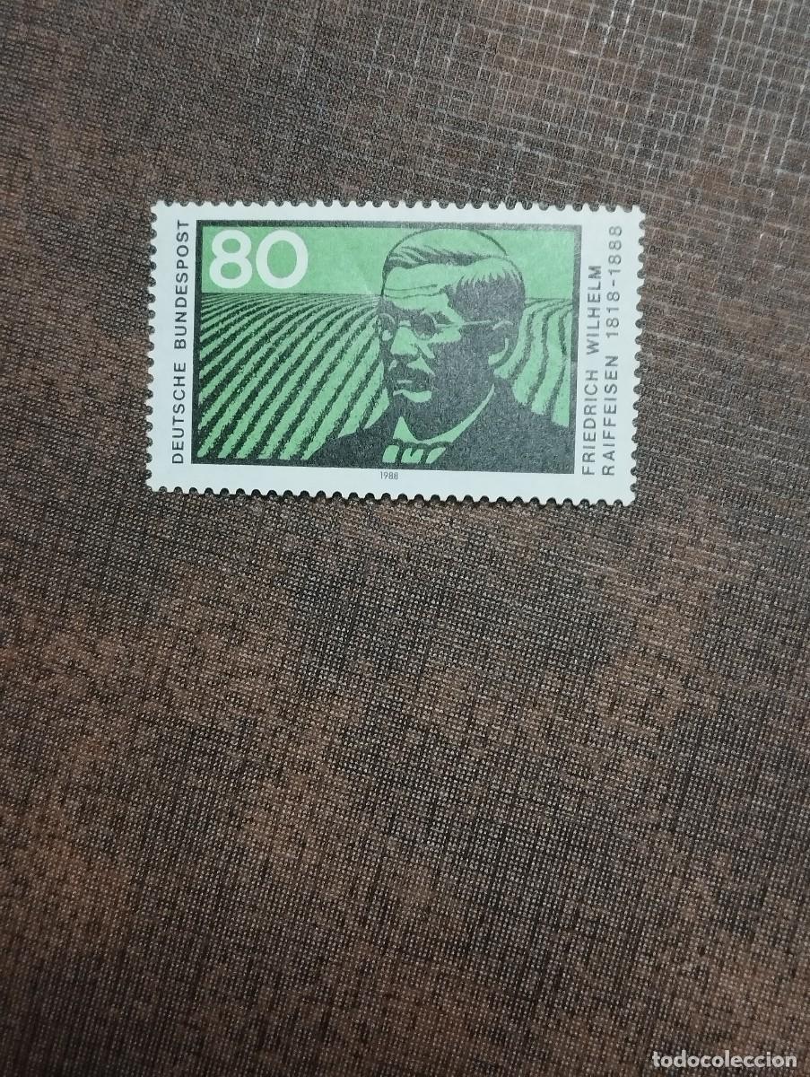 Sellos: 17.08/ Alemania Federal.1988. 80pf. Serie completa en nuevo