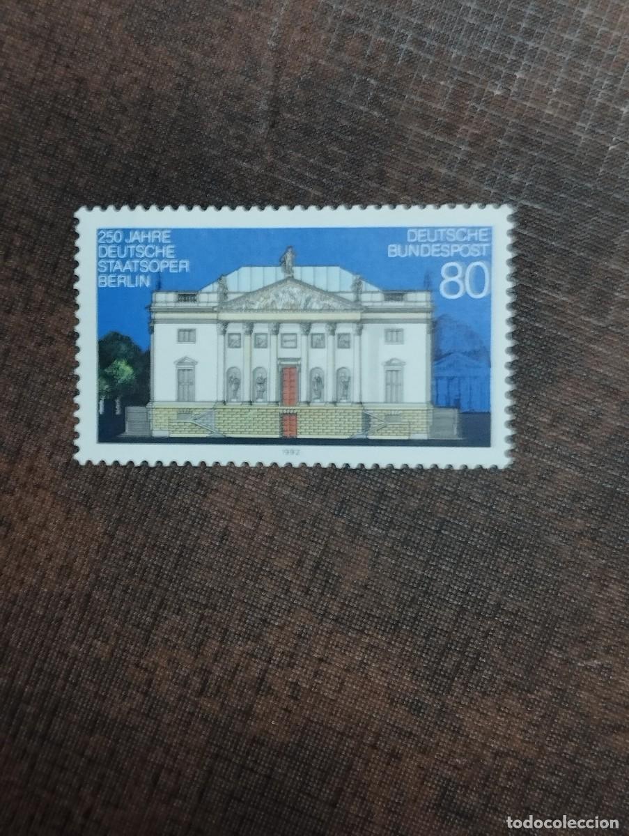 Sellos: 17.08/ Alemania Federal.1992. 80pf. Serie completa en nuevo
