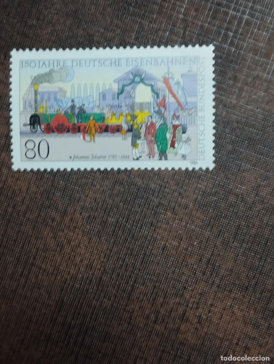 Sellos: 17.08/ Alemania Federal.1985. 80pf. Serie completa en nuevo