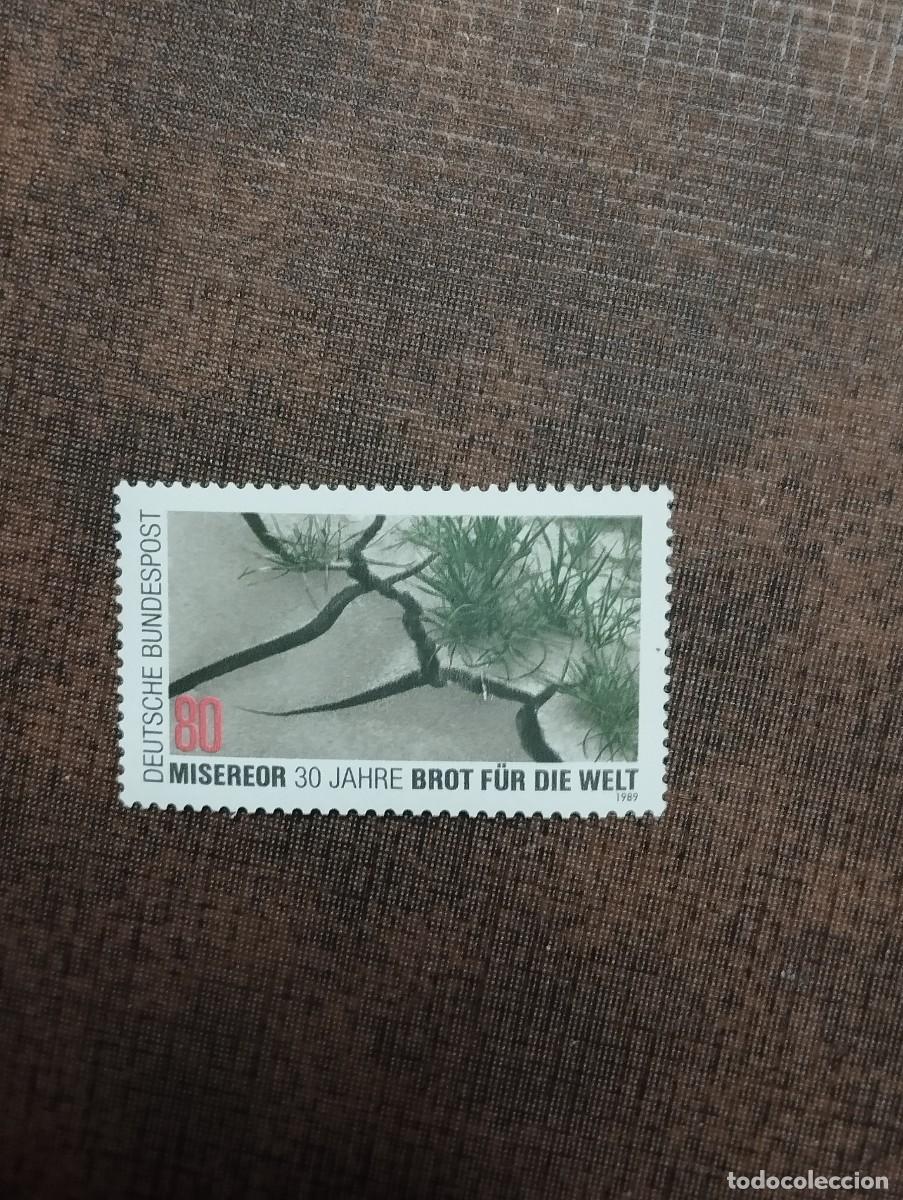 Sellos: 17.08/ Alemania Federal.1989. 80 pf. Serie completa en nuevo s&iacute;n fija sellos
